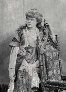 Julie Feyghine, fransk skuespillerinde, 1881 af Unbekannt