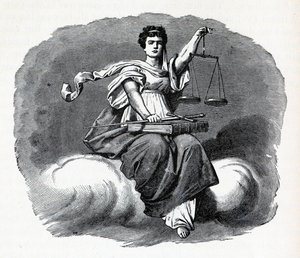 Retfærdighed, 1882 af Unbekannt