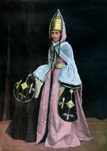 Kabardinsk kvinde, c1890 af Unbekannt