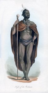 Kafir af Bechuana, 1848 af Unbekannt
