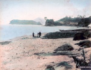 Kamakura strand, Japan af Unbekannt