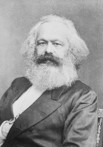 Karl Marx. Omkring 1880 af Unbekannt