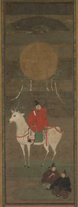 Kasuga Mandala, 14. århundrede. af Unbekannt