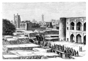 Khiva, Usbekistan, 1895 af Unbekannt