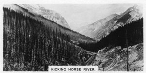 Kicking Horse River, British Columbia, Canada, c1920