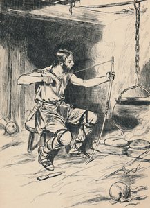 Kong Alfred glemmer kagerne, c1907 af Unbekannt