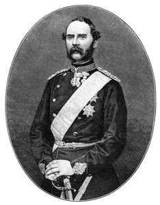 Kong Christian IX af Danmark 1818-1906 af Unbekannt