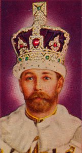 Kong George V ved hans kroning, 1911 1935 af Unbekannt
