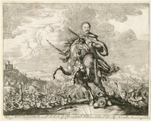Kong John III Sobieski i slaget ved Khotyn den 11. november 1673, 1673 af Unbekannt