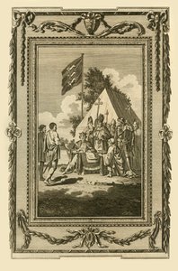 Kong John underskrev Magna Charta, 5. juni 1215, 1783. af Unbekannt