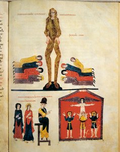 Kong Nebukadnezzar II (630-561 f.Kr.) (miniature), 976 af Unbekannt