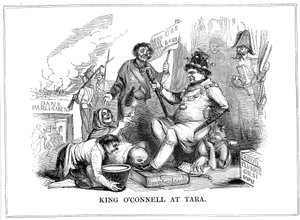 Kong OConnell i Tara, 1843 af Unbekannt