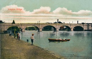Kingston Bridge, 1908 af Unbekannt