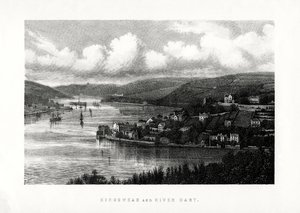 Kingswear and the River Dart, South Devon, 1896 af Unbekannt