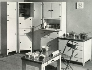 Køkkenmøbler af Heals, London, 1937. af Unbekannt