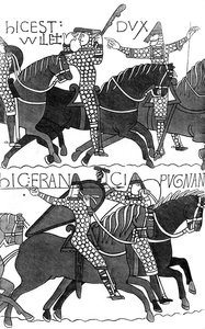 Riddere af Duc Guillaume, c1070 1849 af Unbekannt