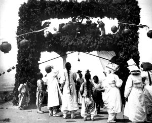 Koreanske børn, 1900 af Unbekannt