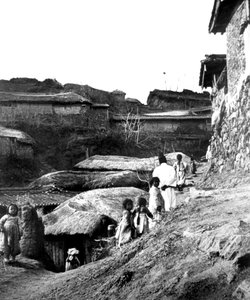 Koreanske børn, 1900 af Unbekannt