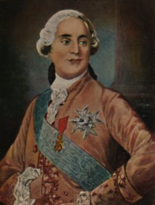 Kong Ludvig XVI af Frankrig 1754-1793. - Maleri af Duplessis, 1934. af Unbekannt
