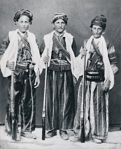 Kurdiske bjergbrigander, Armenien, 1902 af Unbekannt