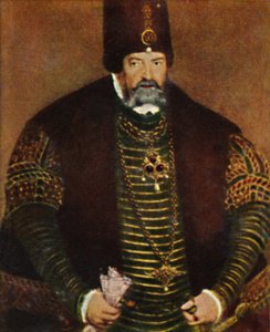 Kurfyrst Joachim II V Brandenburg 1505-1571. - Maleri af L. Cranach O.J., 1934. af Unbekannt