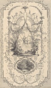 Antoine Watteau Malers værk til kongen i hans Royal Academy of Painting and Sculpt..., ca. 1740. af Unbekannt