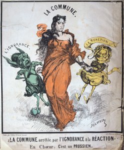Kommunen arresteret af uvidenhed og reaktion, 1871 af Unbekannt