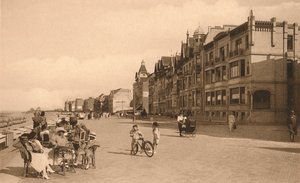 La Digue, Promenade, c1900. af Unbekannt