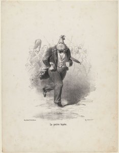 The Tapped Pear, ca 1848 af Unbekannt