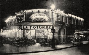 Rotunden, Boulevard du Montparnasse, ca. 1925. af Unbekannt