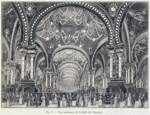 Illusionernes Hall, Paris, september 1900 af Unbekannt