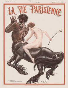 Parisian Life Magazine Cover, 1921 af Unbekannt