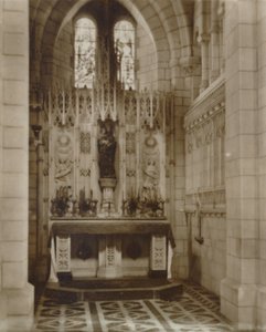Lady Chapel, Buckfast Abbey, slutningen af det 19.-begyndelsen af det 20. århundrede af Unbekannt