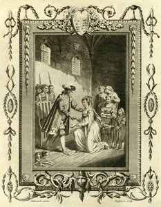 Lady Elizabeth Gray anmoder Edward IV om at genoprette sine lande, 1461, 1783. af Unbekannt