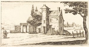 Landskab, i eller efter 1635. af Unbekannt