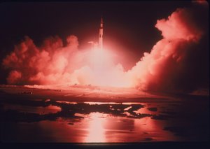 Lancering af Apollo 17-missionen, 1972 af Unbekannt
