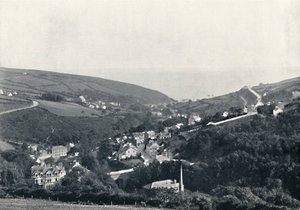 Laxey - Generelt syn, 1895 af Unbekannt