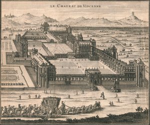 Chateau De Vincennes, 1723. af Unbekannt