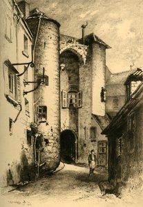 Passagen fra Chénizelles til Laon Aisne, 1903. af Unbekannt
