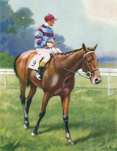 Legend of France, Jockey: A. Richardson, 1939 af Unbekannt