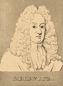 Leibnitz, 1646-1716, 1830. af Unbekannt
