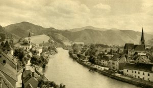 Leoben, Steiermark, Østrig, c1935. af Unbekannt