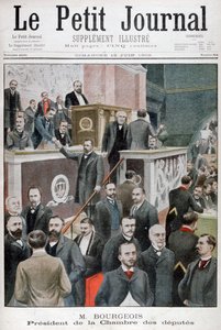 Leon Bourgeois, formand for Deputeretkammeret, 1902 af Unbekannt