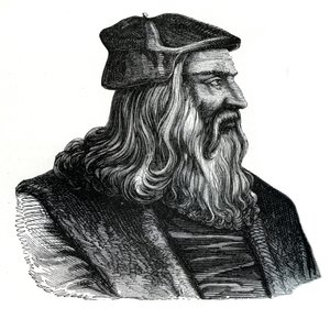 Leonardo da Vinci, 1500-tallet, 1870 af Unbekannt