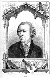 Leonhard Euler 1707-1783, schweizisk matematiker, 1874 af Unbekannt
