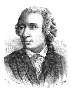 Leonhard Euler, schweizisk matematiker fra det 18. århundrede, 1874 af Unbekannt