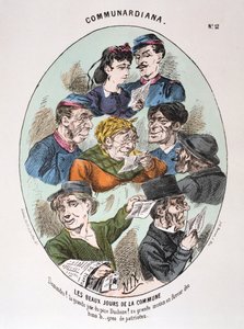 Kommunens smukke dage, 1871 af Unbekannt