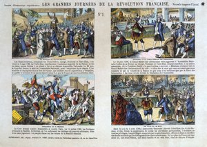 Den franske revolutions store dage, revolutionen i 1789, Frankrig af Unbekannt