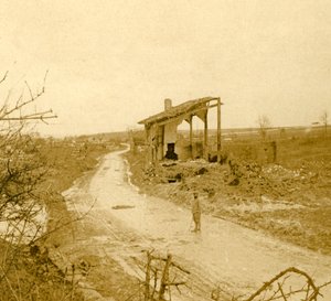 Les Hurlus, Nordfrankrig, c1914-c1918 af Unbekannt