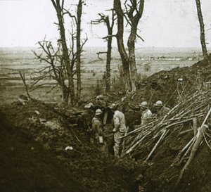 Les Eparges, Nordfrankrig, 1915. af Unbekannt